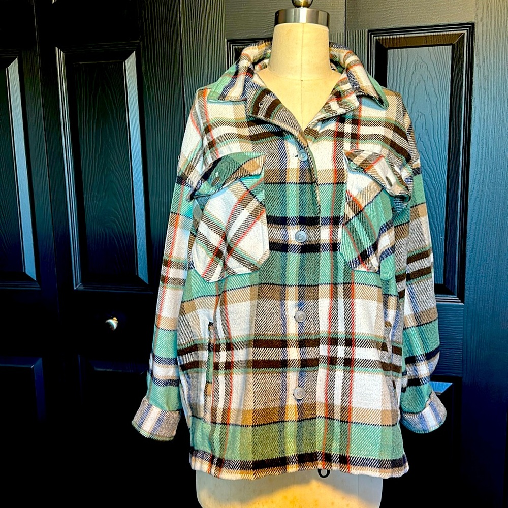 Zara long sleeve flannel